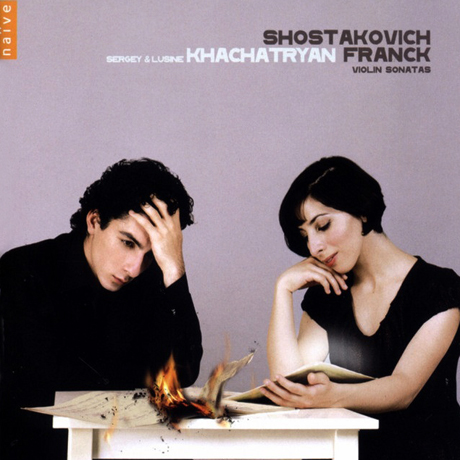 VIOLIN SONATAS/ SERGEY KHACHATRYAN, LUSINE KHACHATRYAN [프랑크 & 쇼스타코비치: 바이올린 소나타 - 세르게이 하차트리안]