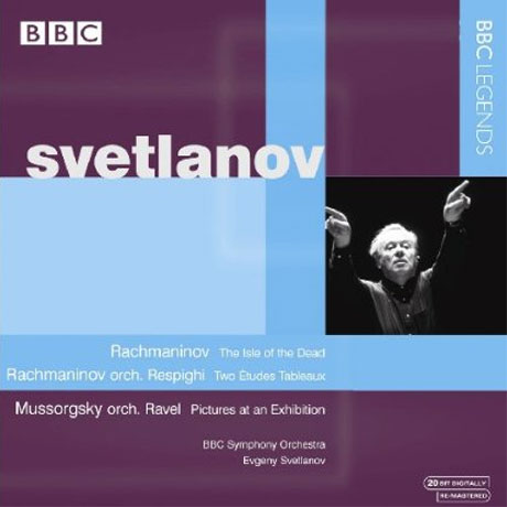 THE ISLE FO THE DEAD OP.29, PICTURES AT AN EXHIBITION/ EVGENY SVETLANOV