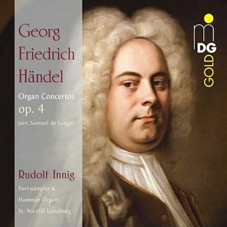 ORGAN CONCERTOS OP.4 - ARR. BY SAMUEL DE LANGE/ RUDOLF INNIG [헨델: 오르간 협주곡 4번](HMV.289-294)