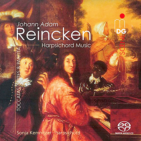 HARPSICHORD MUSIC/ SONJA KEMNITZER [SACD HYBRID] [라인켄: 하프시코드 작품]