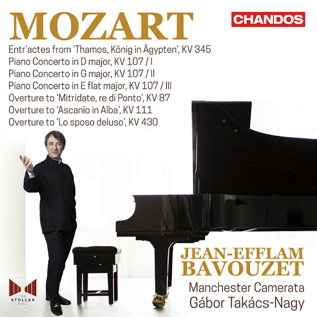 PIANO CONCERTOS VOL. 11/ JEAN-EFFLAM BAVOUZET [모차르트: 피아노 협주곡 K.107 외 - 장 에플람 바부제]