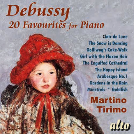 20 FAVOURITES FOR PIANO/ MARTINO TIRIMO [드뷔시: 20개의 피아노 유명 작품 - 마르티노 티리모]
