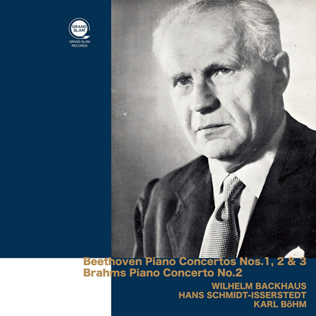 PIANO CONCERTOS/ WILHELM BACKHAUS, HANS SCHMIDT-ISSERSTEDT, KARL BOHM [베토벤: 피아노 협주곡 1-3번, 브람스: 피아노 협주곡 2번 - 박하우스, 이세르슈테트, 칼 뵘]
