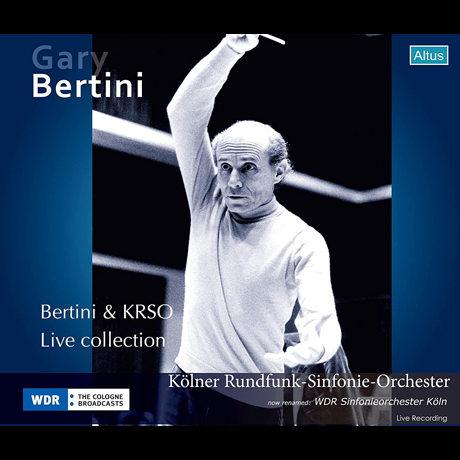 BERTINI & KRSO: LIVE COLLECTION/ GARY BERTINI [쾰른 서독일 교향악단 라이브 컬렉션 - 가리 베르티니]