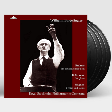 EIN DEUTSCHES REQUIEM, DON JUAN, TRISTAN UND ISOLDE/ WILHELM FURTWANGLER [베토벤: 스톡홀름 왕립 교향악단 명연주 2집 - 빌헬름 푸르트벵글러] [LP]