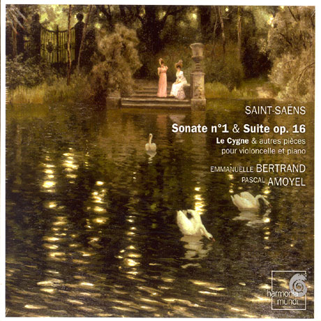 CELLO SONATA NO.1 & SUITE OP.16/ EMMANUELLE BERTRAND, PASCAL AMOYEL [생상스: 첼로소나타]
