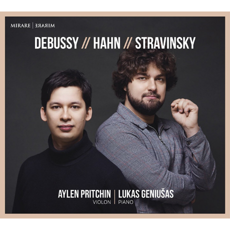 VIOLIN SONATAS/ AYLEN PRITCHIN, LUKAS GENIUSAS [드뷔시, 안, 스트라빈스키: 바이올린 소나타 - 에이렌 프리친]