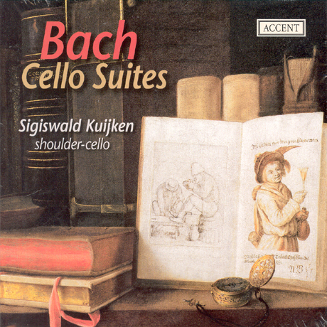 CELLO SUITES/ SIGISWALD KUIJKEN [어깨 첼로로 연주한 바흐 모음곡]