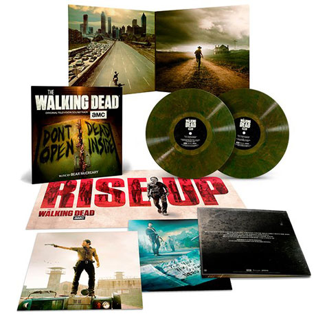 THE WALKING DEAD [워킹 데드] [140G MARBLED GREEN LP]