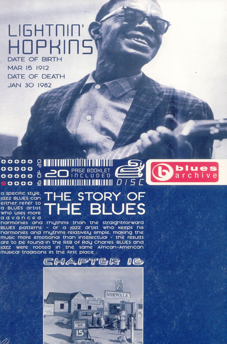 BLUES ARCHIVE [LIGHTNIN` BOOGIE + MISTREATED BLUES]