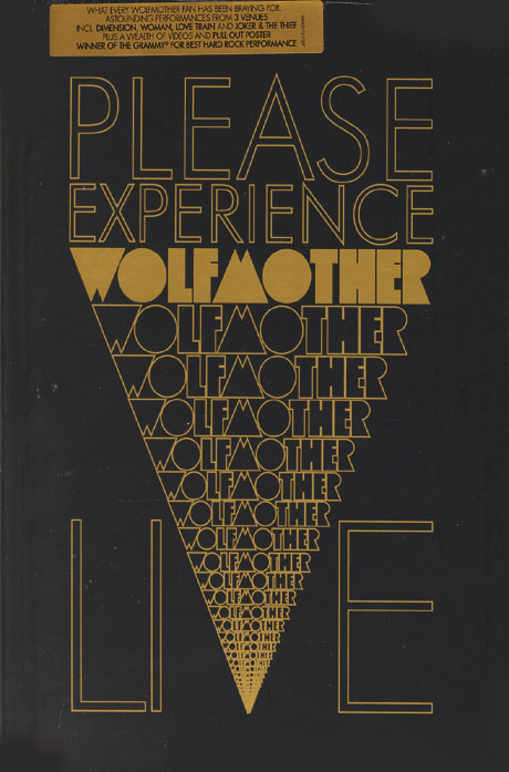 PLEASE EXPERIENCE WOLFMOTHER LIVE [한정판]