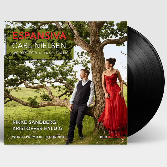 ESPANSIVA/ RIKKE SANDBERG, KRISTOFFER HYLDIG [LP] [닐센: 네 손을 위한 피아노 작품집 - 리키 샌드버그, 크리스토퍼 힐딕]