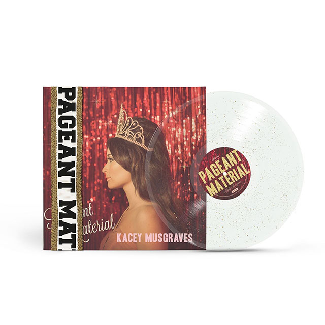 PAGEANT MATERIAL [10 YEAR ANNIVERSARY] [WHITE GLITTER LP]