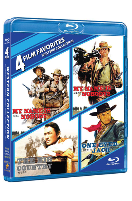 웨스턴 컬렉션 4: 무숙자, 무숙자 2, 빅 컨츄리, 애꾸눈 잭 [한정판] [4 FLIM WESTERN COLLECTION]