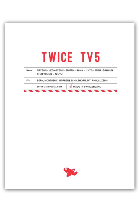 TWICE TV 5 IN SWITZERLAND [3DVD+포토북]