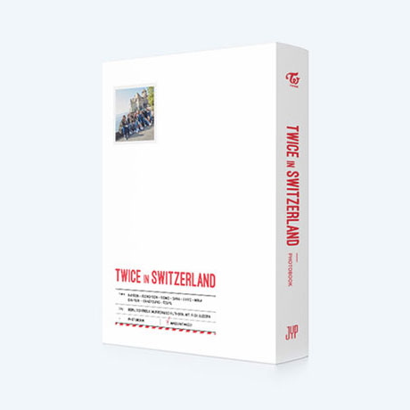 TWICE TV 5 IN SWITZERLAND PHOTOBOOK [화보+DVD]