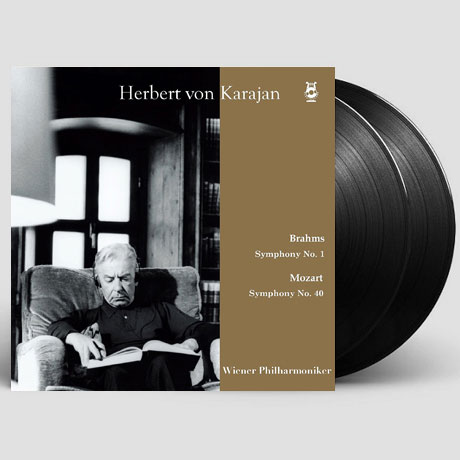 SYMPHONY NO.1 & NO.40 / HERBERT VON KARAJAN [브람스: 교향곡 1번 & 모차르트: 교향곡 40번 - 카라얀] [LP]