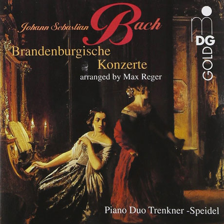 BRANDENBURGISCHE KONZERTE/ PIANO DUO TRENKNER-SPEIDEL [바흐: 브란덴부르크 협주곡 - 트렌크너-슈파이델 피아노 듀오(피아노 이중주 편곡반)]