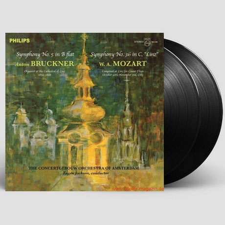 SYMPHONY NO.5 & 3/ EUGEN JOCHUM [브루크너: 교향곡 5번 & 모차르트: 교향곡 3번 - 요훔] [180G LP]