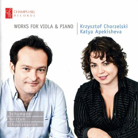 WORKS FOR VIOLA & PIANO/ KRZYSZTOF CHORZELSKI, KATYA APEKISHEVA