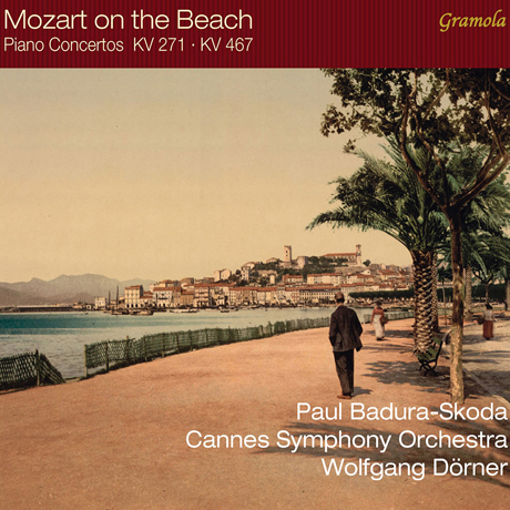 MOZART ON THE BEACH: PIANO CONCERTOS KV271, KV467/ PAUL BADURA-SKODA, WOLFGANG DORNER [모차르트: 피아노 협주곡 9, 21번]