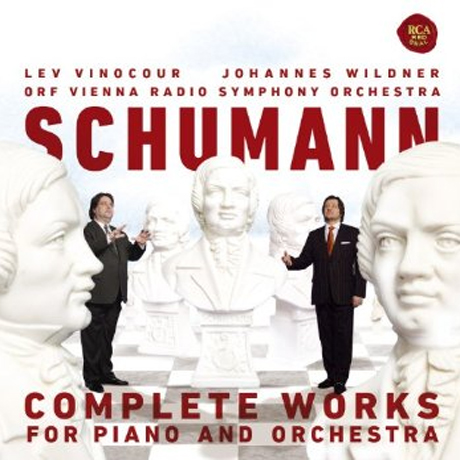 COMPLETE WORKS FOR PIANO AND ORCHESTRA/ LEV VINOCOUR, JOHANNES WILDNER