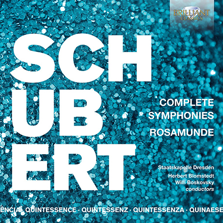 COMPLETE SYMPHONIES, ROSAMUNDE/ HERBERT BLOMSTEDT, WILLI BOSKOVSKY [QUINTESSENCE] [슈베르트: 교향곡 & 로자문데 전곡 - 블롬슈테트, 보스코프스키]