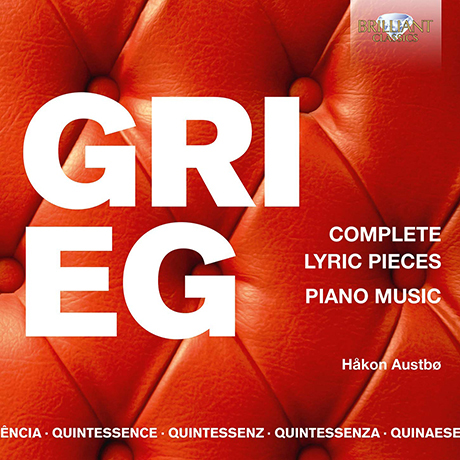COMPLETE LYRIC PIECES, PIANO MUSIC/ HAKON AUSTBO [QUINTESSENCE] [그리그: 서정 모음곡 전곡, 피아노 소나타, 홀베르크 모음곡 - 호콘 아우스트뵈]