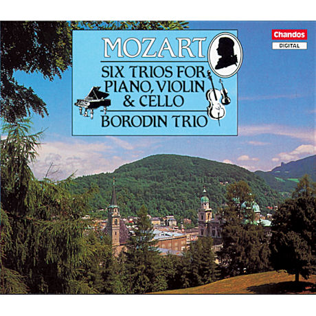 SIX TRIOS FOR PIANO, VIOLIN & CELLO/ BORODIN TRIO