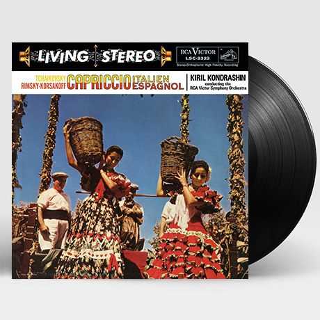 CAPRICCIO ITALIEN & CAPRICCIO ESPAGNOL/ KIRIL KONDRASHIN [차이코프스키: 이탈리아 기상곡, 림스키 코르사코프: 스페인 기상곡 - 콘드라신] [200G LP]