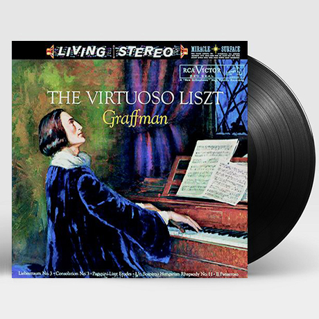 THE VIRTUOSO LISZT/ GARY GRAFFMAN [리스트: 피아노 작품집 - 게리 그래프먼] [200G LP]