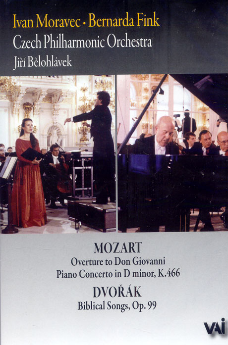 MOZART PIANO CONCERTO K.466/ DVORAK BIBLICAL SONGS/ IVAN MORAVEC/ BERNARDA FINK/ JIRI BELOHLAVEK