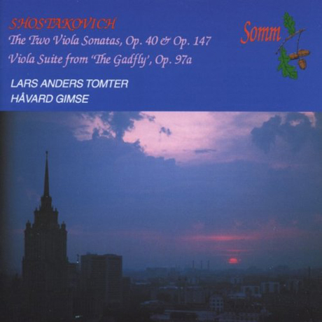 VIOLA SONATAS/ LARS ANDERS TOMTER, HAVARD GIMSE [쇼스타코비치: 비올라 소나타]