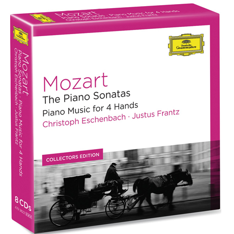 THE PIANO SONATAS & PANO MUSIC FOR 4 HANDS/ CHRISTOPH ESCHENBACH [COLLECTORS EDITION] [모차르트: 피아노 소나타, 이중주]