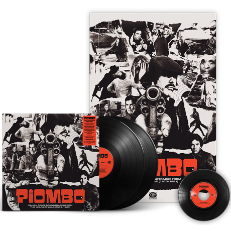 PIOMBO: ITALIAN CRIME SOUNDTRACKS FROM THE YEARS OF LEAD 1973-1981 [이탈리아 범죄물 영화음악 베스트] [2LP+7” SINGLE]