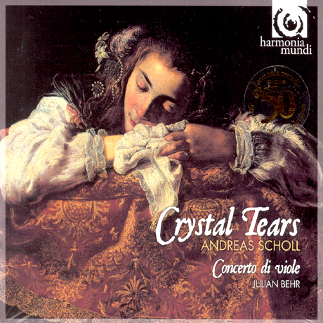 CRYSTAL TEARS/ ANDREAS SCHOLL/ JULIAN BEHR [CD+DVD] [다울랜드와 동시대 작곡가의 류트송]