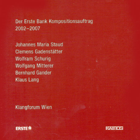 DER ERSTE BANK KOMPOSITIONSAUFTRAG 2002-2007