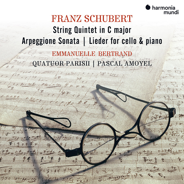 STRING QUINTET - ARPEGGIONE/ QUATUOR PARISII [슈베르트: 현악 오중주, 아르페지오네 소나타, 첼로와 피아노를 위한 가곡 - 파리지 사중주단]