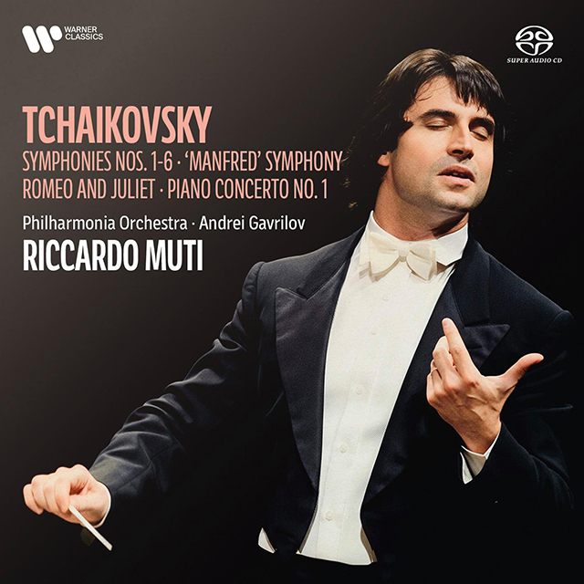 THE SYMPHONIES, MANFRED, PIANO CONCERTO/ RICCARDO MUTI [차이코프스키: 교향곡 전곡 - 리카르도 무티] [SACD HYBRID BOX SET]