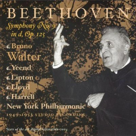 SYMPHONY NO.9/ BRUNO WALTER [1949 & 53]