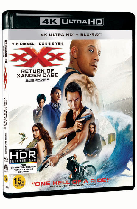 트리플 엑스 리턴즈 4K UHD+BD [XXX: RETURN OF XANDER CAGE]