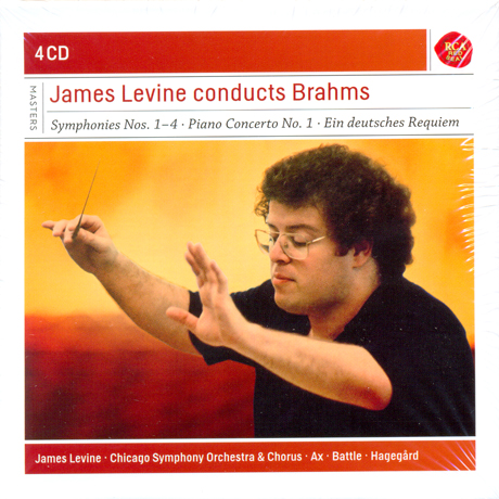 JAMES LEVINE CONDUCTS BRAHMS [MASTERS]