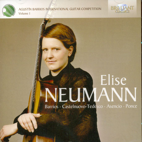 GUITAR RECITAL: BARRIOS ETC [AGUSTIN BARRIOS INTERNATIONAL GUITAR COMPETITION VOL.1]