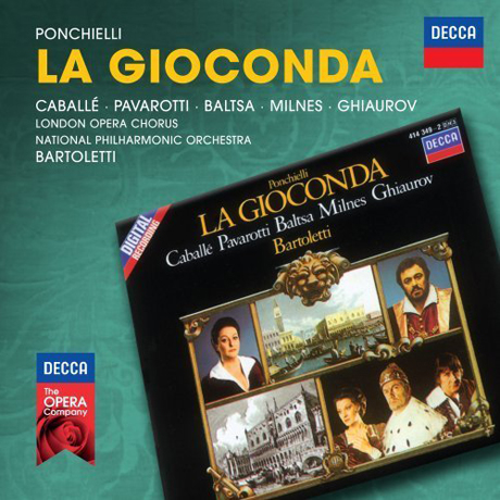 LA GIOCONDA/ BRUNO BARTOLETTI [DECCA OPERA] [폰키엘리: 라 지오콘다]