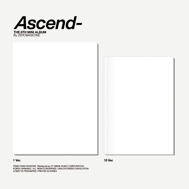 ASCEND- [미니 6집] [PHOTOBOOK VER] [2종 세트]