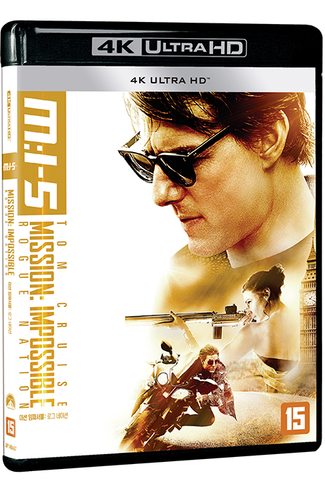 [5월 미션 임파서블 30주년, 4K 단품 파격 할인] 미션 임파서블 5: 로그 네이션 4K UHD ONLY [MISSION IMPOSSIBLE: ROGUE NATION]