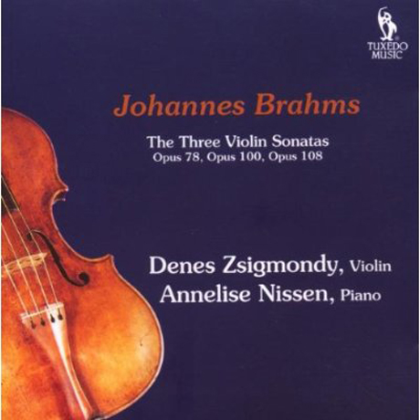 VIOLIN SONATAS/ DENES ZSIGMONDY, ANNELISE NISSEN