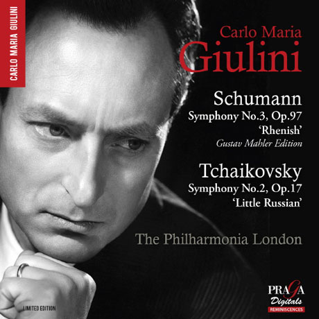 SYPHONY NO.3, MANFRED OVERTURE & SYMPHONY NO.2 'LITTLE RUSSIAN'/ CARLO MARIA GIULINI [SACD HYBRID] [카를로 마리아 줄리니를 추모하며: 슈만: 교향곡 3번, 만프레드 서곡 & 차이코프스키: 교향곡 2번]