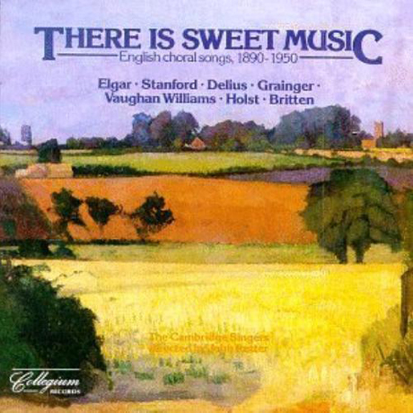 THERE IS SWEET MUSIC: ENGLISH CHORAL SONGS 1890-1950/ JOHN RUTTER [스위트 뮤직: 영국 합창 음악 - 캠브리지 싱어스, 존 루터]