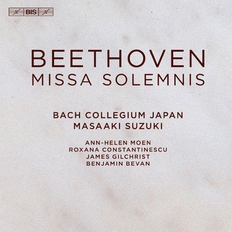 MISSA SOLEMNIS/ MASAAKI SUZUKI [SACD HYBRID] [베토벤: 장엄 미사 - 바흐 콜레기움 재팬, 마사아키 스즈키]